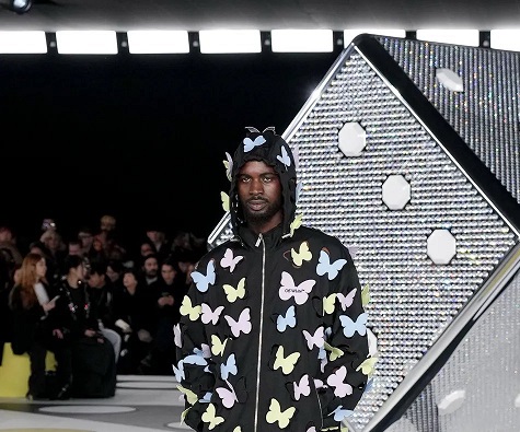 (VIDEO): Here comes Black Sherif at Paris Fashion Week