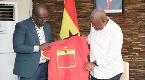 John Mahama pledges to build new Black Stars team on home-grown talent