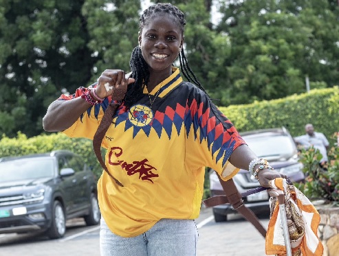 Mukarama Abdulai won Home-Based Female Footballer of the Year at the 2024 Ghana Football Awards
