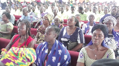 Participants in the National Peace Crusade in Koforidua last Sunday