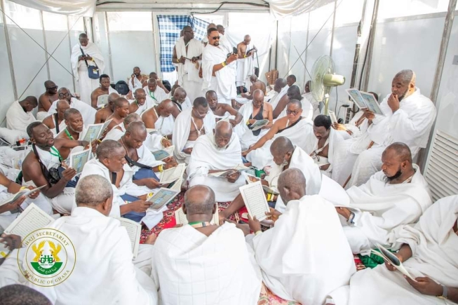 Mecca: Ghana Hajj Board organizes special prayers for Ghana at Holy Site