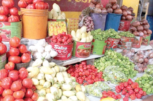  Prices of tomatoes and pepper have gone high