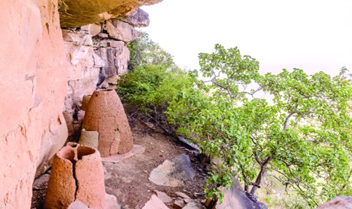 The Tusugu Cliff Dwellings. Pictures by William Haun