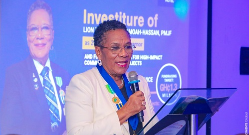 Dr. Helena Asamoah-Hassan inaugurated District Governor of District 418 – Ghana, Lions International