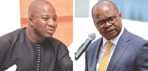 Mahama Ayariga — NDC MP for Bawku Central, Dr Ernest Addison — Governor of the Bank of Ghana