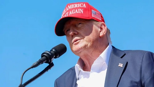 Former US President Donald Trump