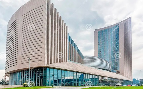 African Union Building in Addis Ababa, Ethiopia