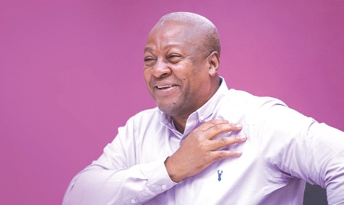 John Dramani Mahama — Flag bearer of the NDC