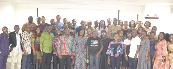 Participants in the mid-year review summit in Accra