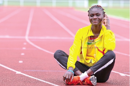 Rose Amoanimaa Yeboah is the first athlete to represent Ghana in Olympic women's high jump