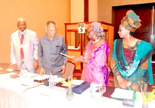 Professor Francis Kwesi Nkrumah, then as a consultant paediatrician, was in 2016 rewarded for his efforts towards polio eradication in Ghana and Africa