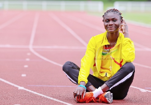 Rose Amoanimaa Yeboah — Set to be the first athlete to represent Ghana in Olympic women's high jump