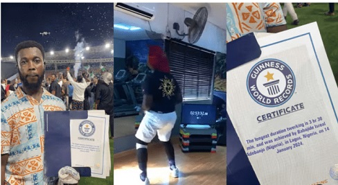 GWR: Nigerian man sets new record by twerking for 3 hours
