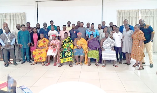Participants in the consultative workshop in Accra