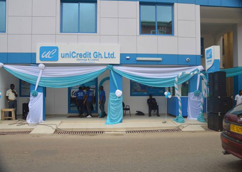 One of the branches of Unicredit in Accra