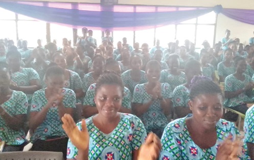 Students of the Presbyterian Women College of Education at Aburi Students of the Presbyterian Women College of Education at Aburi