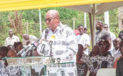 John Dramani Mahama (left), former President John Dramani Mahama (left), former President
