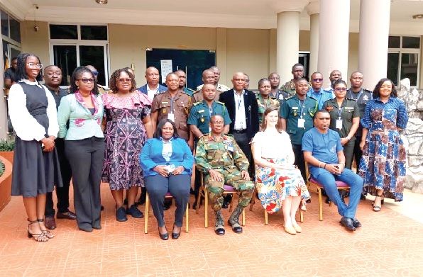 Participants in the training programme in Tamale