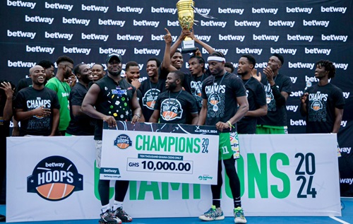 Basketball: Nungua Coldstore secures third consecutive Betway Hoops trophy