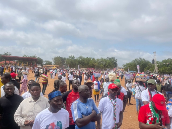Tamale: NDC supporters gather at Jubilee Park for campaign launch