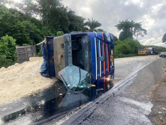 Traffic alert: Accident on Cape Coast-Takoradi highway 