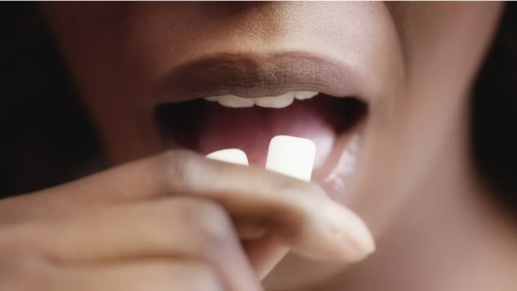 Sugar-free gum is only one of many consumer products and foods that contain xylitol, experts say. Synthetic-Exposition/iStockphoto/Getty Images