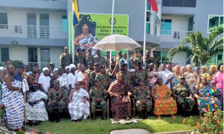 Ga Mantse visits Army headquarters