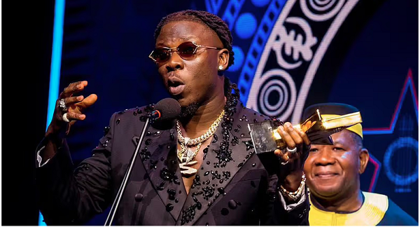 Stonebwoy grabbed the coveted Artiste of the Year prize