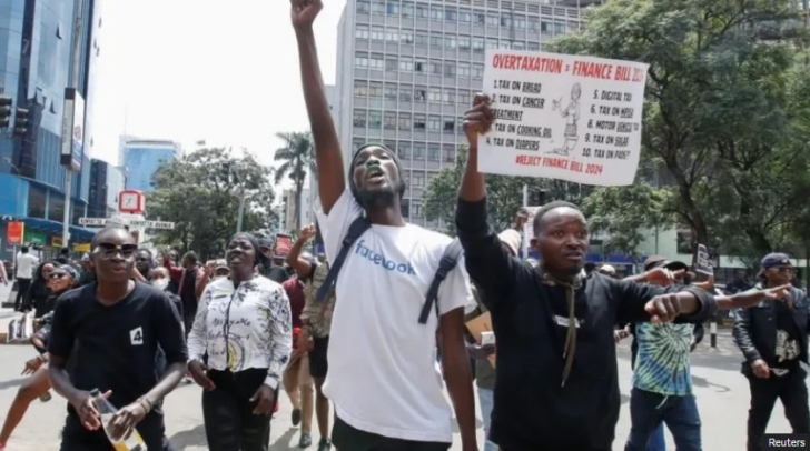 Kenya scraps bread tax as protesters tear-gassed