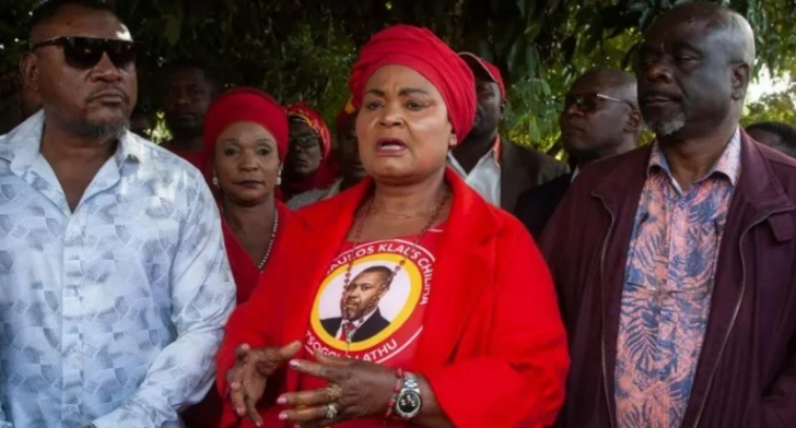 The late Vice-President Saulos Chilima's party has asked mourners to shun acts of violence