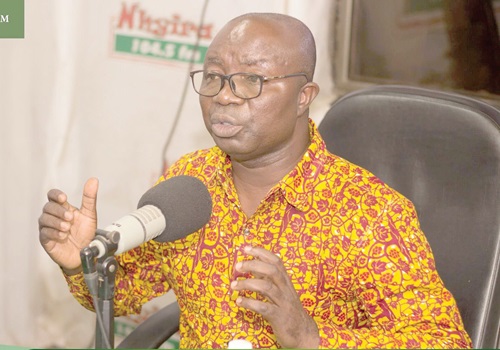 Osei Assibey Antwi —  Executive Director, NSS