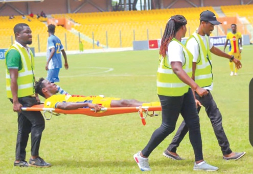 First Aid at a sporting event