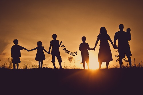 A family with the appropriate support