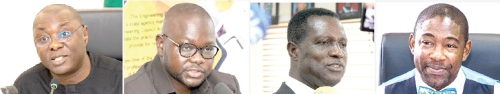 Dr Mohammed Amin Adam — Minister of Finance, Francis Asenso-Boakye — Minister of Roads and Highways, Dr Yaw Osei Adutwum —  Minister of Education, Dr Bernard Okoe Boye — Minister of Health  