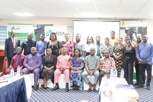 Participants after the workshop. Picture: EDNA SALVO-KOTEY