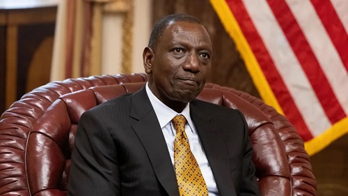 Kenyan President William Ruto