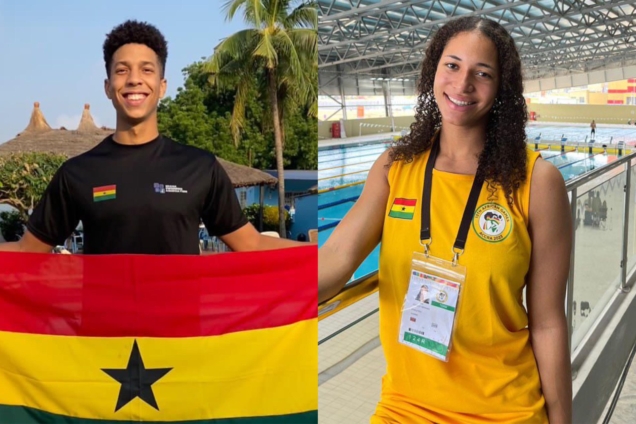 Ghanaian swimmers Harry Stacey and Joselle Mensah to compete at Paris 2024 Olympics