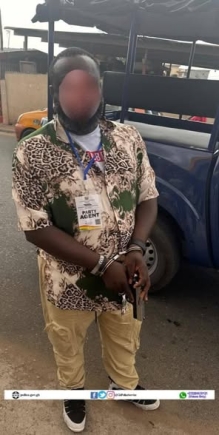 Man arrested for weapon possession following heated argument at Okaikwei South polling station