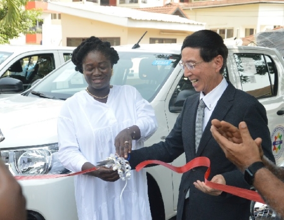 Advancing Kaizen approach:Japan hands over 6 vehicles, office equipment to Enterprises Agency