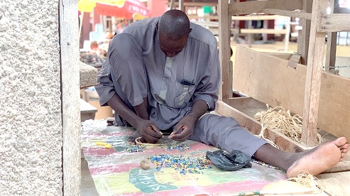 Shabu has been selling beads for 25 years 