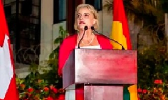 Simone Giger — Swiss Ambassador