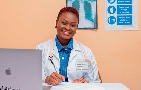 Maame Tekyiwa Botchway, paediatric surgeon and Founder of HOPE for Little Lives NGO