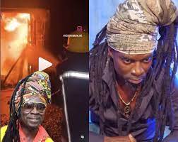 (VIDEO) Kojo Antwi’s house at Kwashieman burnt