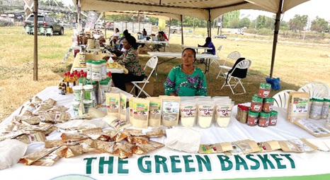 Some Agriculture products on display at the exhibition 