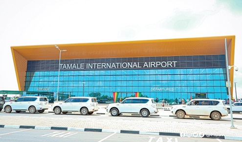Front view of the Tamale International Airport