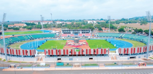 The University of Ghana Stadium will host an elaborate opening ceremony this afternoon