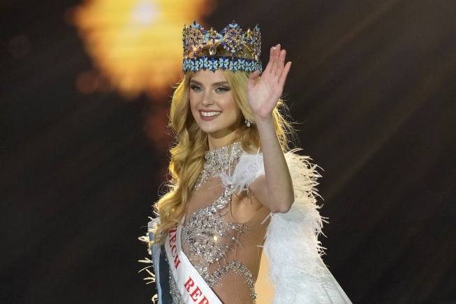 Czech Republic’s Krystyna Pyszková crowned Miss World 2024