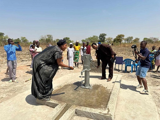 WOOP Foundation commissions three boreholes in Gushiegu district