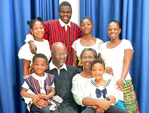 Mrs Ayittey balances her career with family life