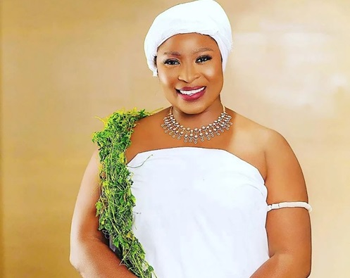 Many celebrities adorned in traditional outfits have shared their pictures on social media